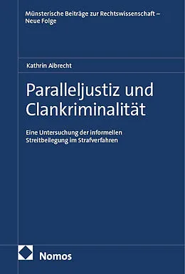 E-Book (pdf) Paralleljustiz und Clankriminalität von Kathrin Albrecht