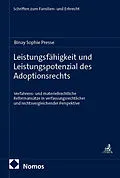 E-Book (pdf) Leistungsfähigkeit und Leistungspotenzial des Adoptionsrechts von Binay Sophie Presse
