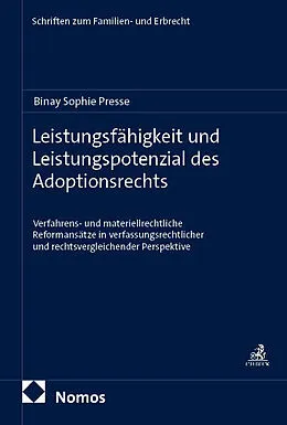 E-Book (pdf) Leistungsfähigkeit und Leistungspotenzial des Adoptionsrechts von Binay Sophie Presse