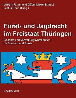 Kartonierter Einband Forst- und Jagdrecht im Freistaat Thüringen von 