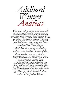 E-Book (epub) Andreas von Adelhard Winzer