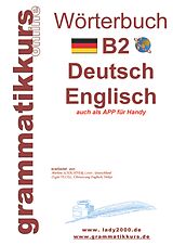 E-Book (epub) Wörterbuch B2 Deutsch - Englisch von Marlene Schachner