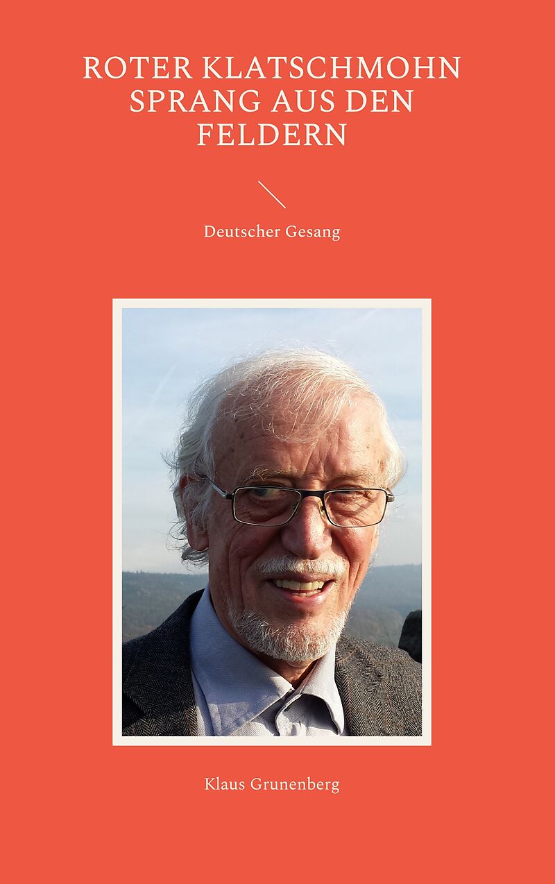 Roter Klatschmohn sprang aus den Feldern