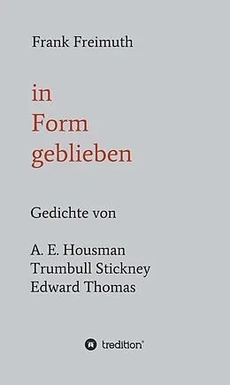 E-Book (epub) in Form geblieben von Frank Freimuth