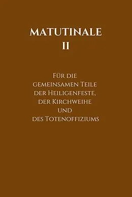 E-Book (epub) Matutinale II von R. Hofer