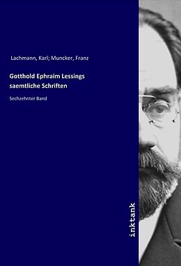 Kartonierter Einband Gotthold Ephraim Lessings saemtliche Schriften von Karl Lachmann