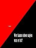 E-Book (epub) Wer weiß schon wer er ist von karl glanz
