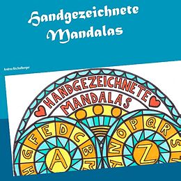 Kartonierter Einband Handgezeichnete Mandalas von Andrea Bischofberger