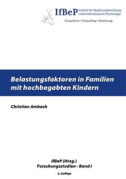 E-Book (epub) Belastungsfaktoren in Familien mit hochbegabten Kindern von Christian Ambach