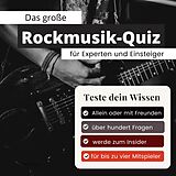 Kartonierter Einband Das große Rockmusik-Quiz für Experten und Einsteiger von Stefan Mayer