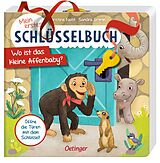 Pappband Mein erstes Schlüsselbuch. Wo ist das kleine Affenbaby? von Sandra Grimm