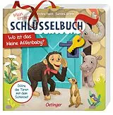 Pappband Mein erstes Schlüsselbuch. Wo ist das kleine Affenbaby? von Sandra Grimm