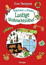 Geheftet Pettersson und Findus. Lustige Weihnachtsrätsel von Sven Nordqvist