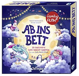 Textkarten / Symbolkarten FamilyFlow. Ab ins Bett! von Tanja Mairhofer