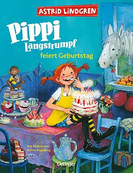 Pappband, unzerreissbar Pippi Langstrumpf feiert Geburtstag von Astrid Lindgren