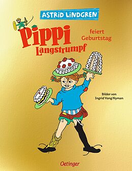 Fester Einband Pippi Langstrumpf feiert Geburtstag von Astrid Lindgren