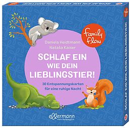 Textkarten / Symbolkarten FamilyFlow. Schlaf ein wie dein Lieblingstier von Daniela Heidtmann