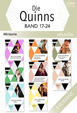 E-Book (epub) Die Quinns (Band 17-24) von Kate Hoffmann