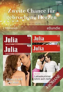 E-Book (epub) Zweite Chance für gebrochene Herzen - 2 romantische Miniserien von Kate Hardy, Natalie Anderson, Nikki Logan
