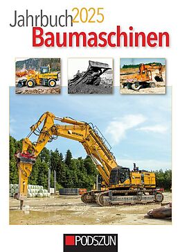 Kartonierter Einband Jahrbuch Baumaschinen 2025 von Ulf Böge