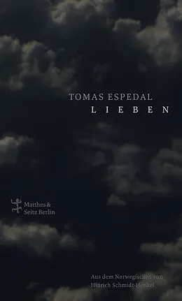 E-Book (epub) Lieben von Tomas Espedal