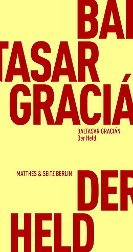 Kartonierter Einband Der Held von Baltasar Gracian