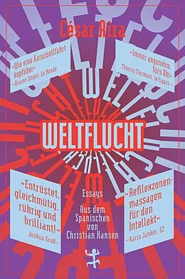 E-Book (epub) Weltflucht von César Aira
