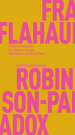 Paperback Das Robinson-Paradox von François Flahault