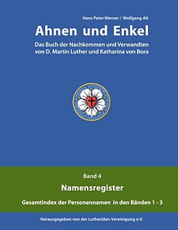 Fester Einband Ahnen und Enkel von Hans Peter Werner, Wolfgang Alt