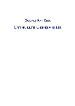 E-Book (epub) Enthüllte Geheimnisse von Godfre Ray King