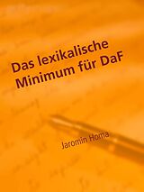 E-Book (epub) Das lexikalische Minimum für DaF von Jaromin Homa