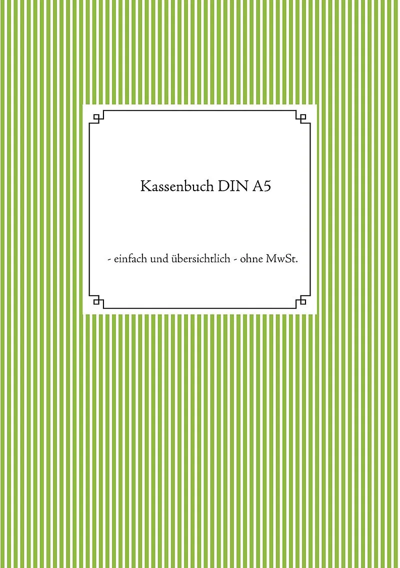 Kassenbuch DIN A5