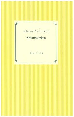 Kartonierter Einband Schatzkästlein des rheinischen Hausfreundes von Johann Peter Hebel