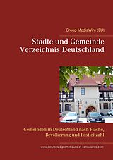 E-Book (epub) Städte und Gemeinde Verzeichnis Deutschland von Heinz Duthel