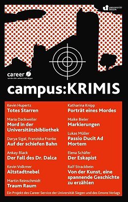 Kartonierter Einband campus:KRIMIS von Kevin Hupertz, Maria Dackweiler, Darya Sigal