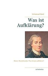 Kartonierter Einband Was ist Aufklärung? von Immanuel Kant