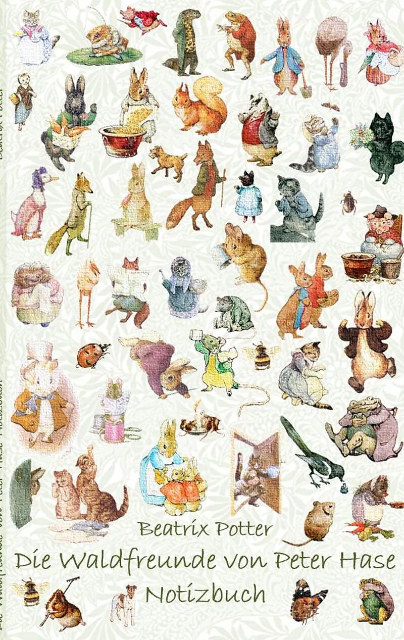 Die Waldfreunde von Peter Hase Notizbuch