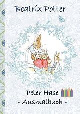 Kartonierter Einband Peter Hase Ausmalbuch von Beatrix Potter, Elizabeth M. Potter