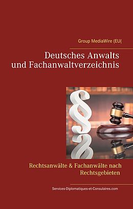 E-Book (epub) Deutsches Anwalts und Fachanwaltverzeichnis von Heinz Duthel