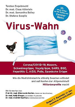 Couverture cartonnée Virus-Wahn de Torsten Engelbrecht, Claus Köhnlein, Samantha Bailey