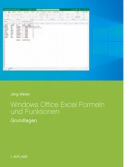 E-Book (pdf) Windows Office Excel Formeln und Funktionen von Jörg Weiss