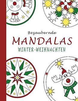 Kartonierter Einband Bezaubernde Mandalas - Winter-Weihnachten von Sannah Hinrichs