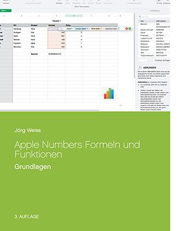 E-Book (epub) Apple Numbers Formeln und Funktionen von Jörg Weiss