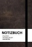 Kartonierter Einband (Kt) Notizbuch A5 punktiert - 100 Seiten 90g/m² - Soft Cover Schwarz - FSC Papier von Notizbuch A5, Notebook A5