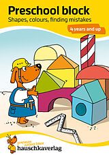 eBook (pdf) Preschool block - Shapes, colours, finding mistakes 4 years and up de Linda Bayerl