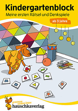 E-Book (pdf) Kindergartenblock ab 3 Jahre - Meine ersten Rätsel und Denkspiele von Ulrike Maier