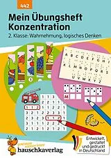 E-Book (pdf) Mein Übungsheft Konzentration 2. Klasse  Wahrnehmung, logisches Denken von Agnes Spiecker
