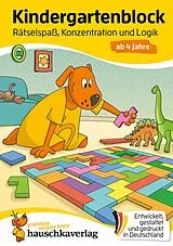 E-Book (pdf) Kindergartenblock ab 4 Jahre  Rätsel-Spaß, Konzentration und Logik von Ulrike Maier