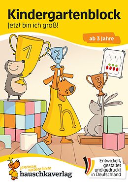 E-Book (pdf) Kindergartenblock ab 3 Jahre - Jetzt bin ich groß! von Ulrike Maier