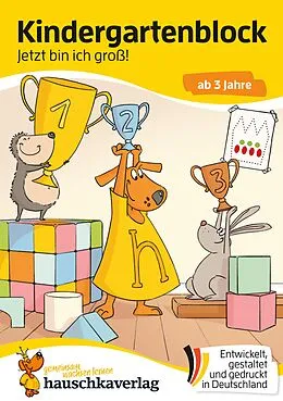 E-Book (pdf) Kindergartenblock ab 3 Jahre - Jetzt bin ich groß! von Ulrike Maier
